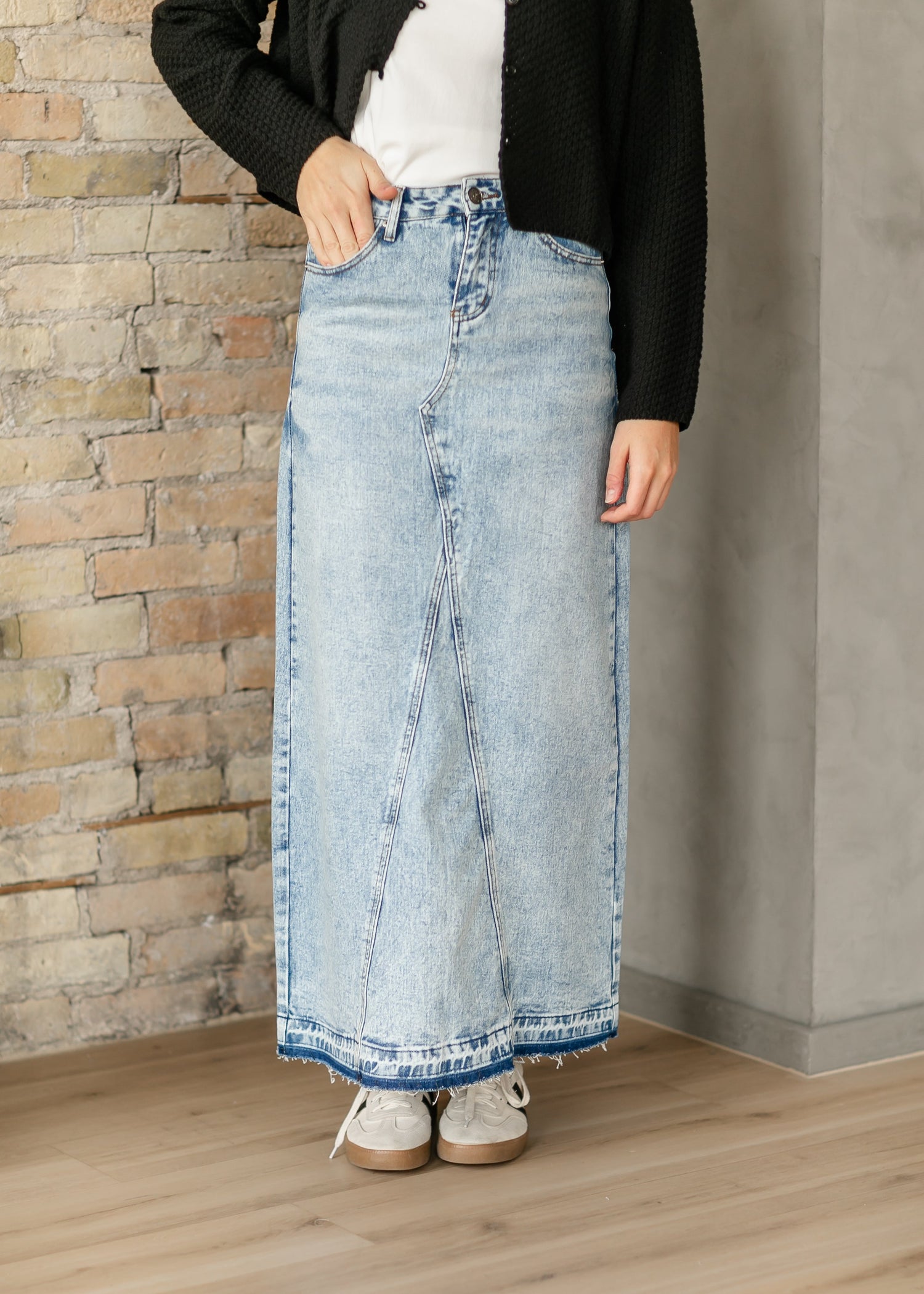 Denim Edit Maxi