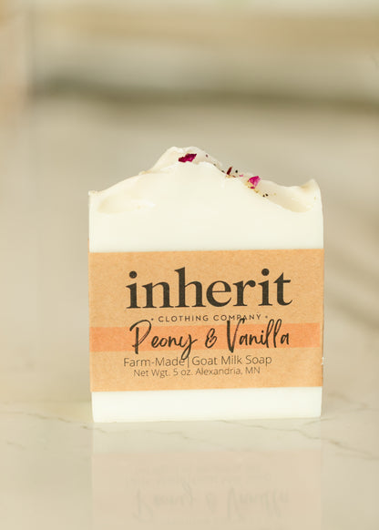 Inherit Artisan Farm Made Goat Milk Bar Soap