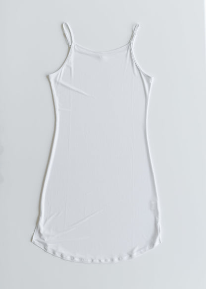 Adjustable Full Slip IC Dresses White / XS