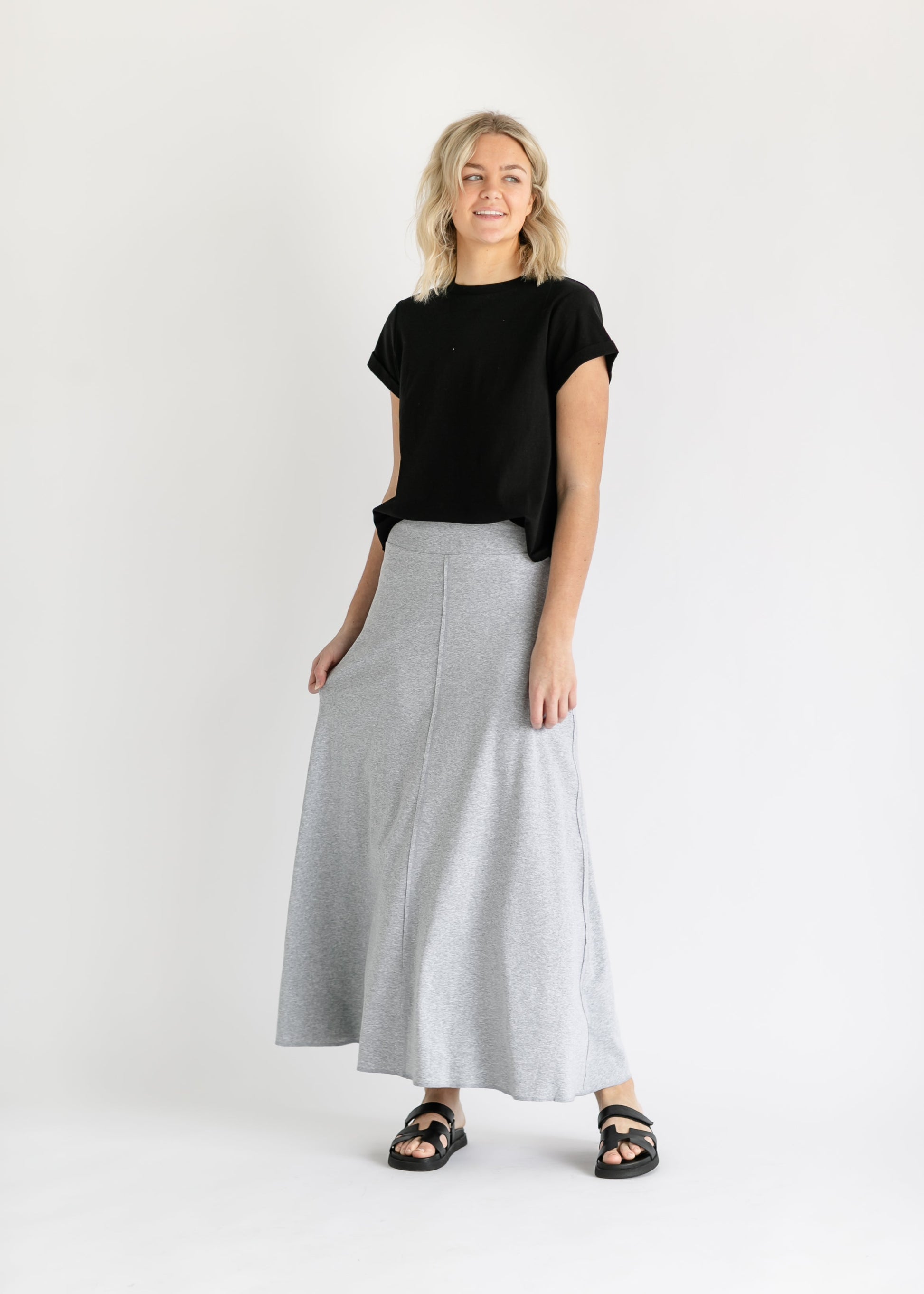 Allison Knit Maxi Skirt IC Skirts