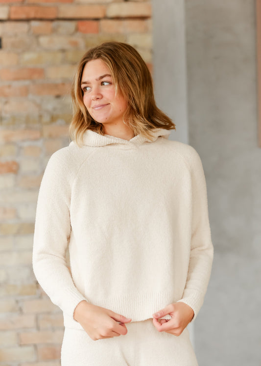 Amelia Lux Soft Knit Lounge Top FF Tops