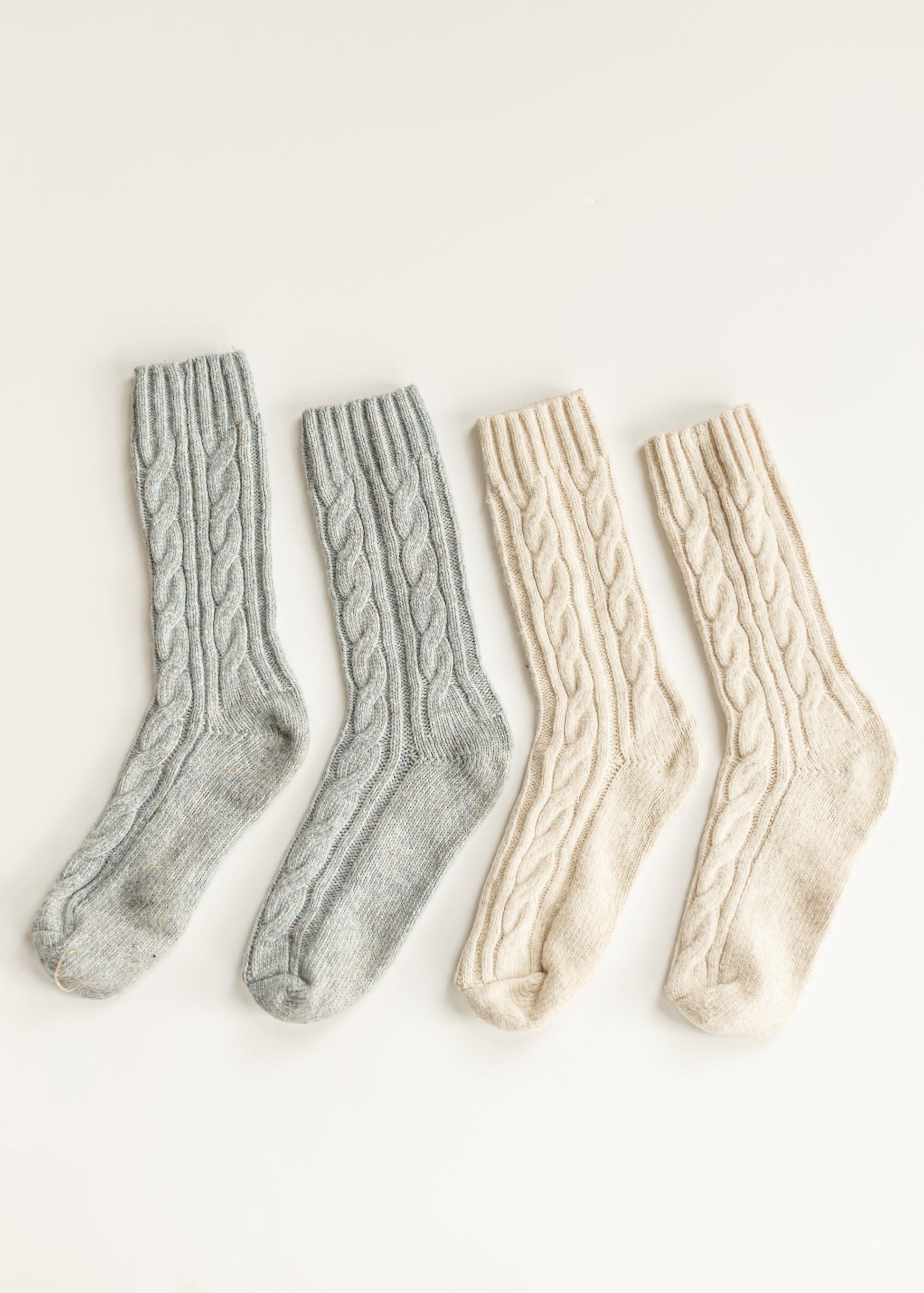 Cable Sock Two Pack Gifts