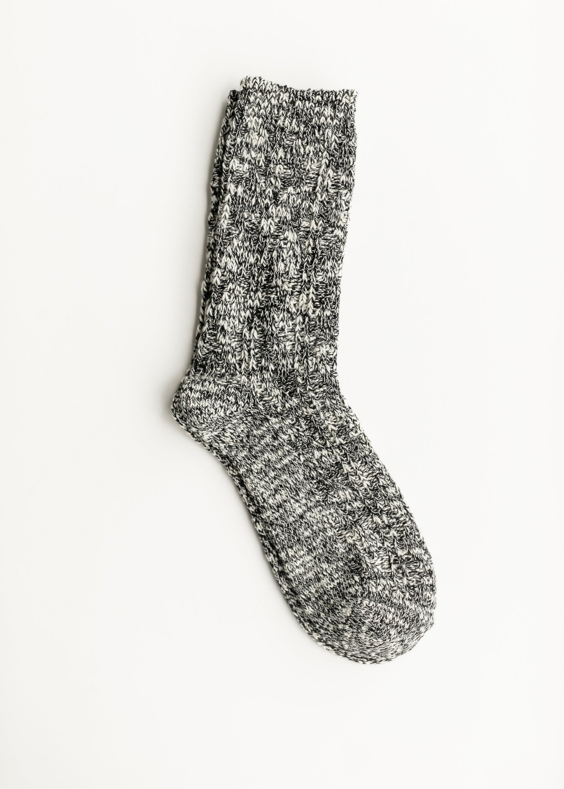 Cotton Blend Crew Socks Accessories Black