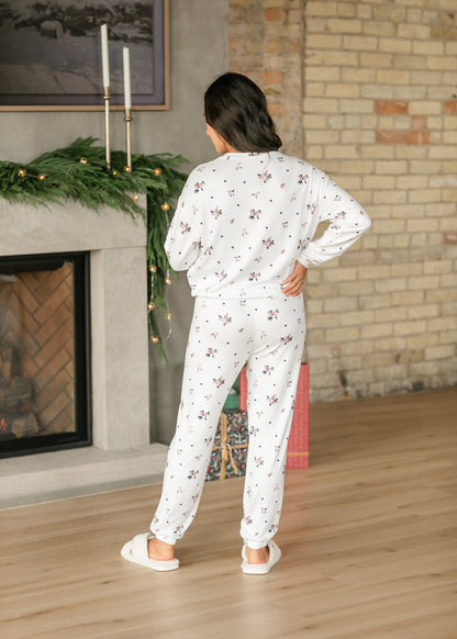 Cozy Rosebud Lounge Pants FF Skirts