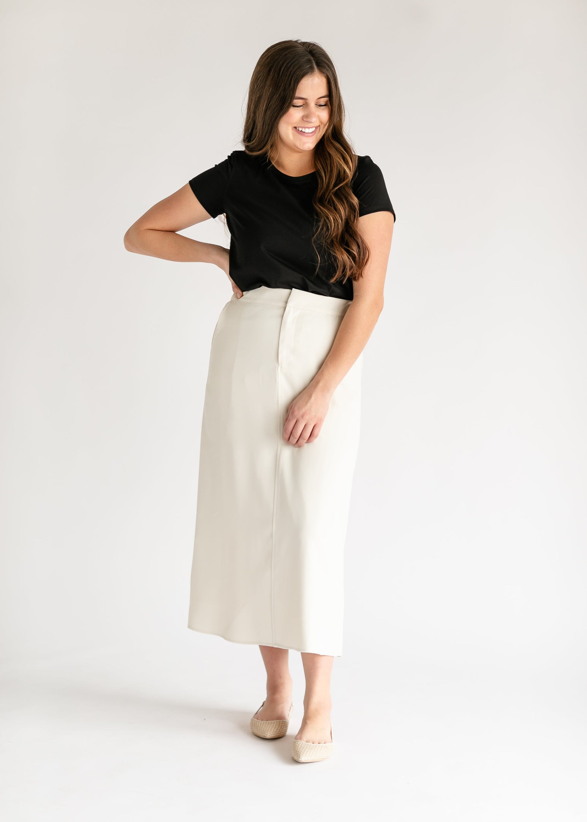 Dylan Knit Midi Skirt IC Skirts