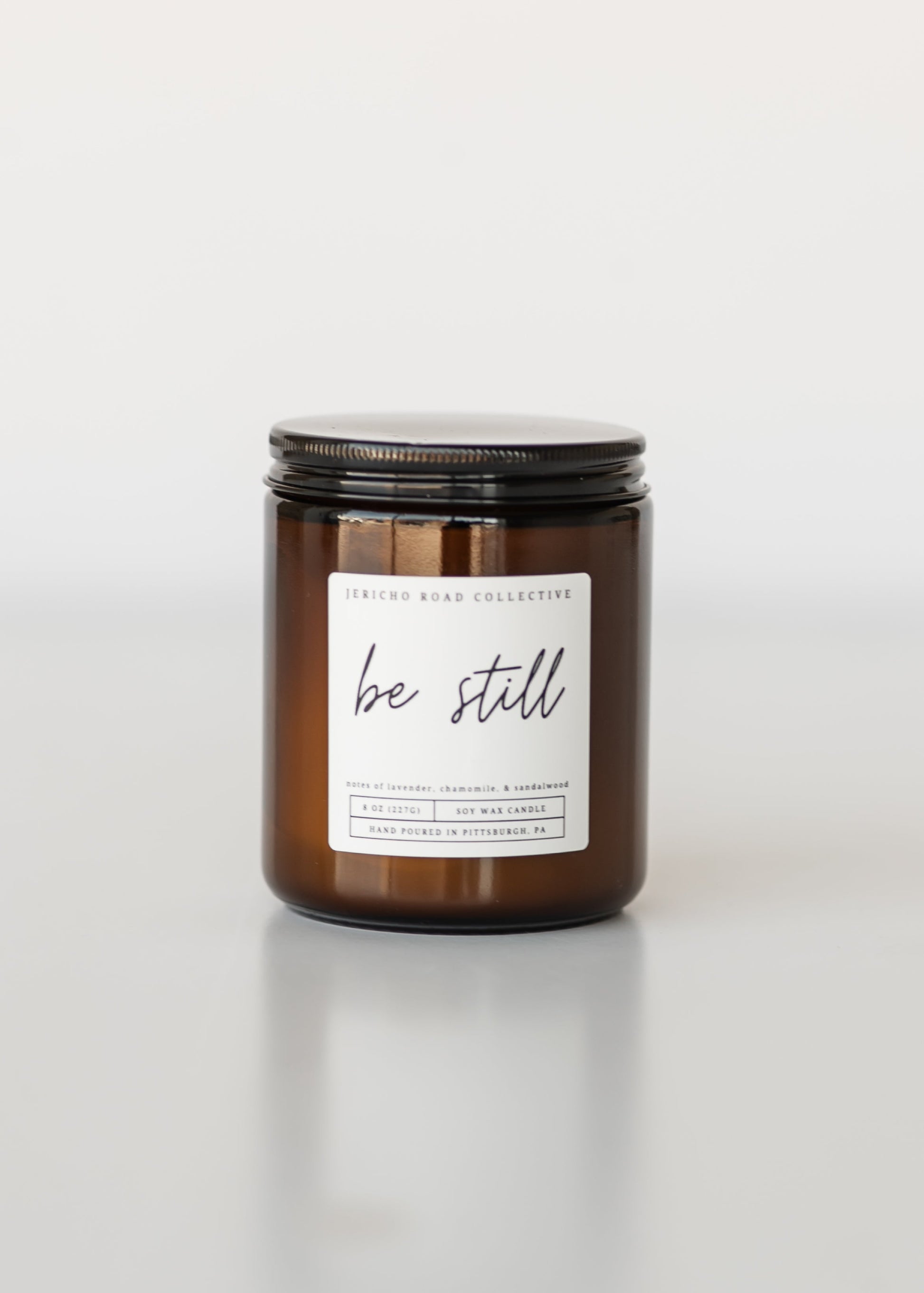 Fall Scented Soy Wax Candle Accessories Be Still