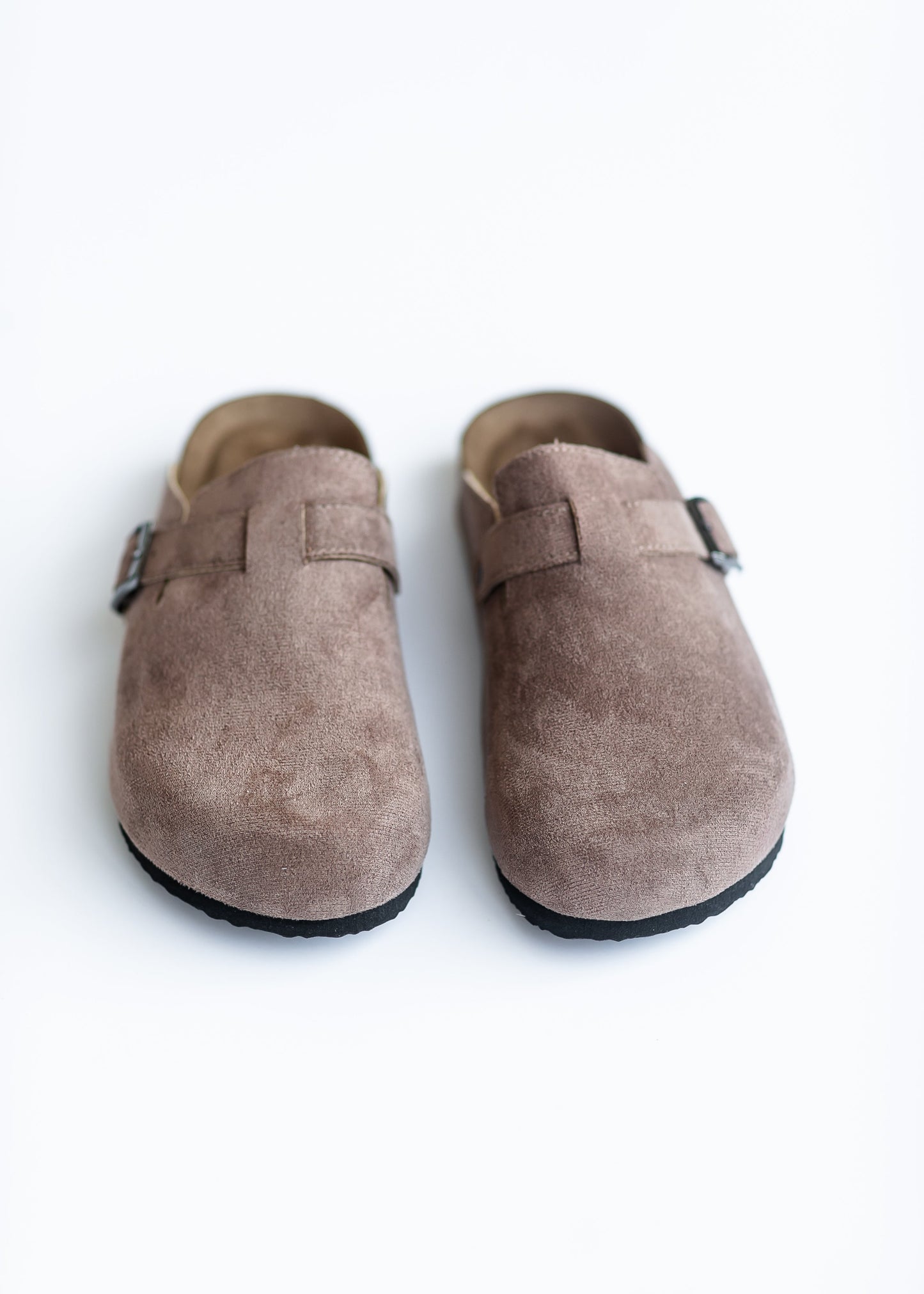 Faux Suede Clog Slip-on Shoe Shoes