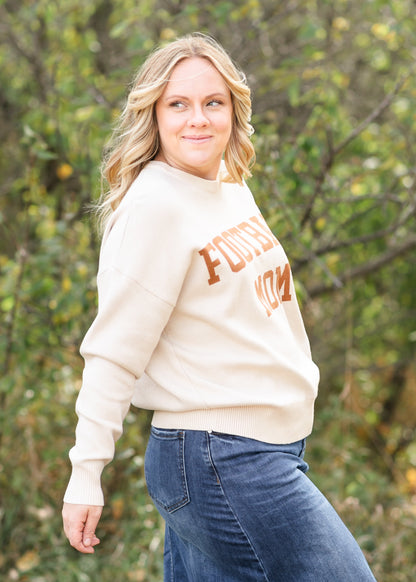 Football Mom Soft Knit Sweater FF Tops