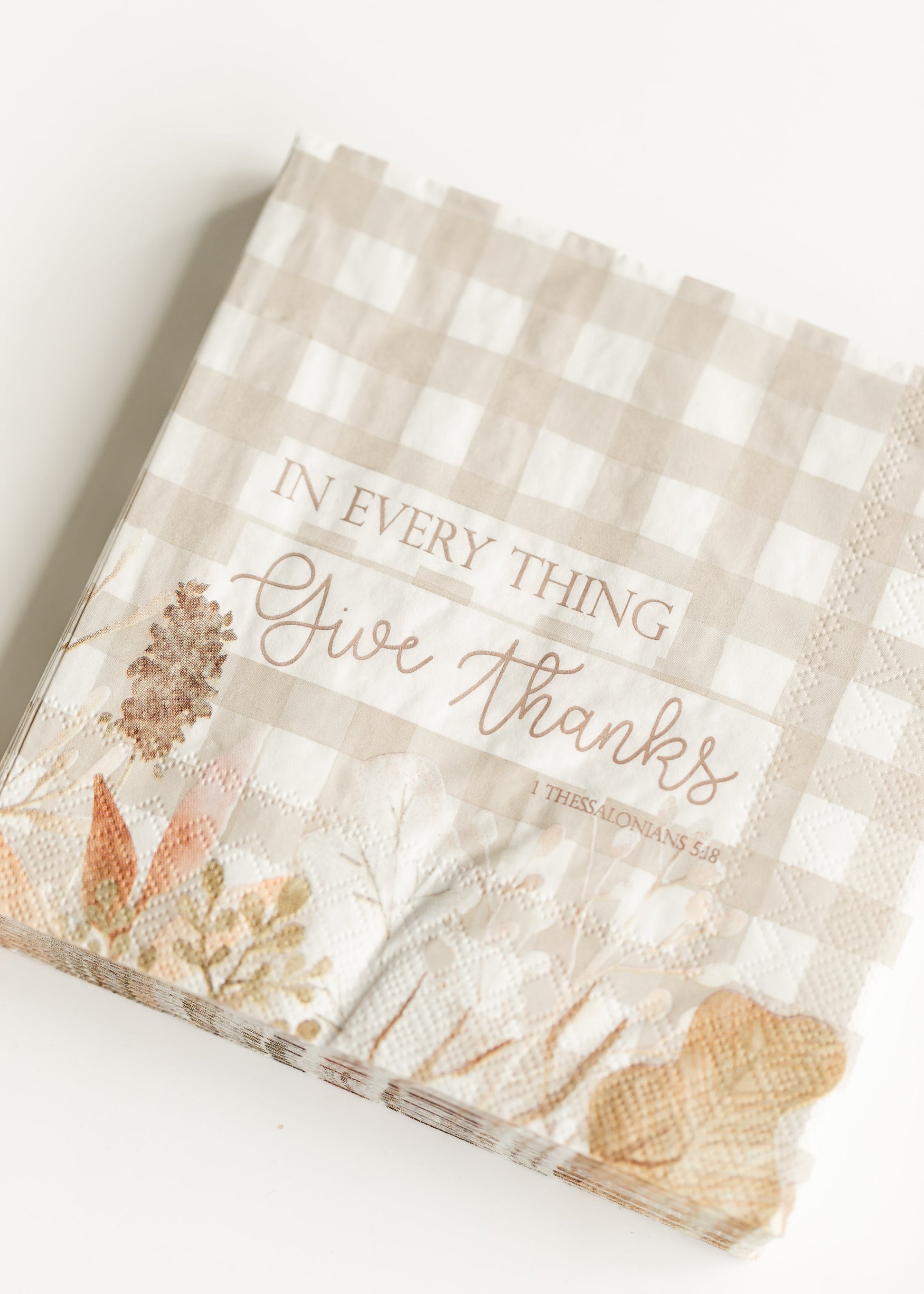 Give Thanks Paper Napkins 20 ct FF Home + Lifestyle