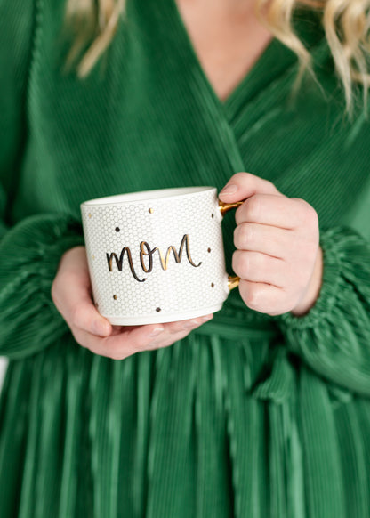 Gold Tile Bistro Mug Gifts Mom