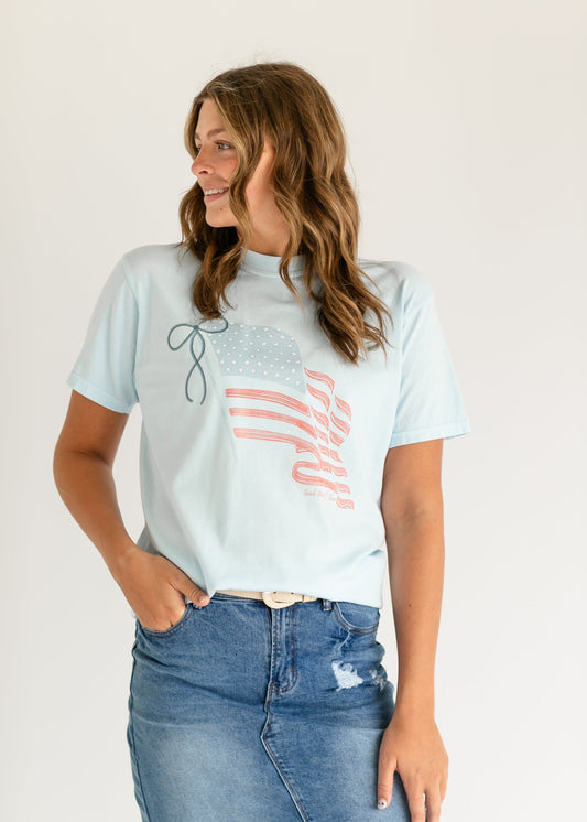 Land That I Love Graphic T-shirt - FINAL SALE FF Tops