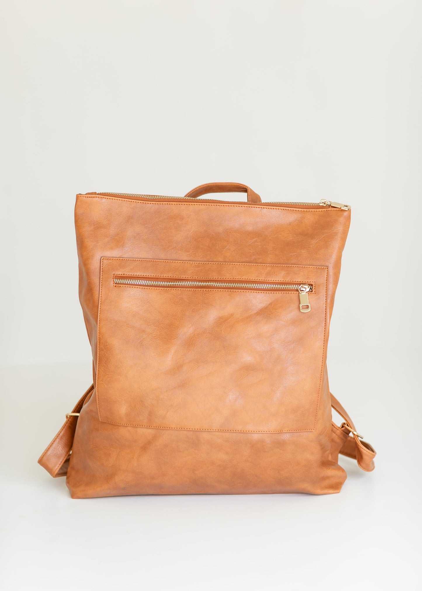 Large Vegan Leather Backpack Accessories