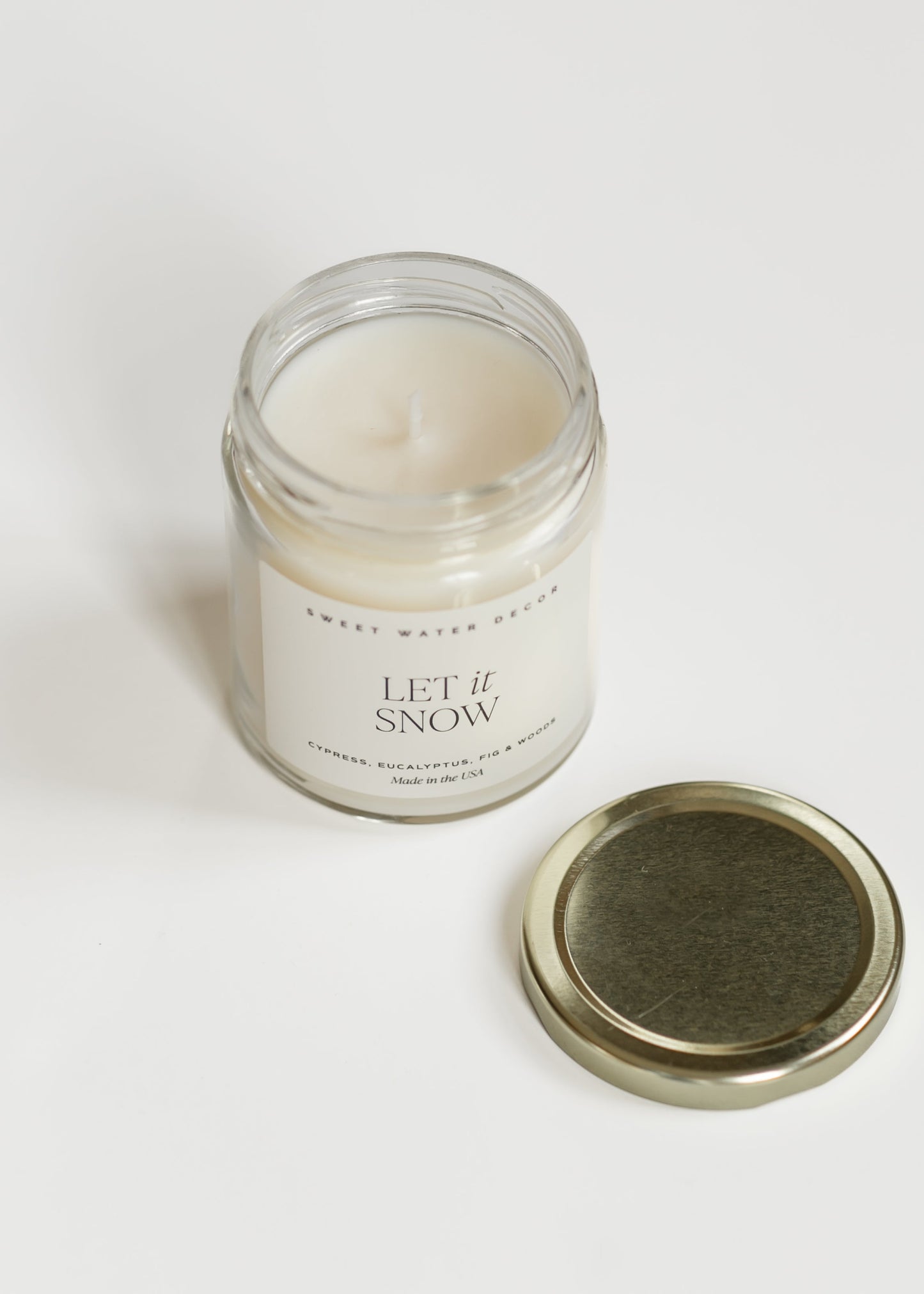 Let it Snow 9oz Soy Candle Gifts