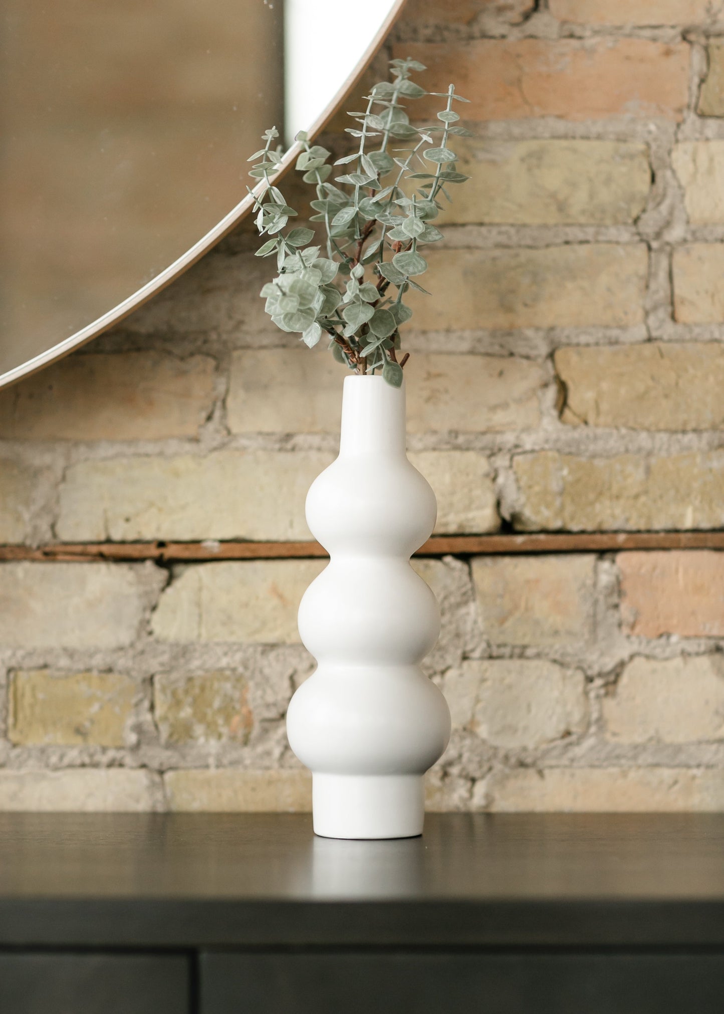 Matte White Bubble Ceramic Vase Gifts