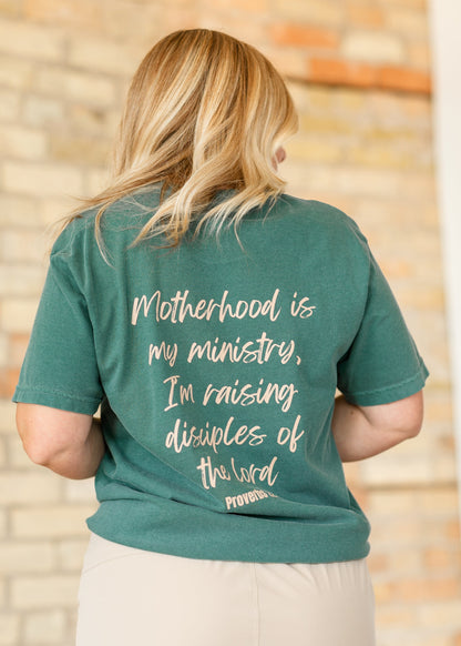 Proverbs 22:6 Motherhood Graphic Tee FF Tops