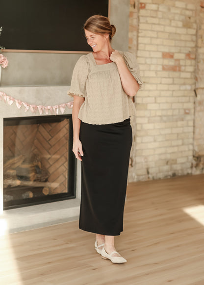 Quinn Knit Maxi Skirt IC Skirts