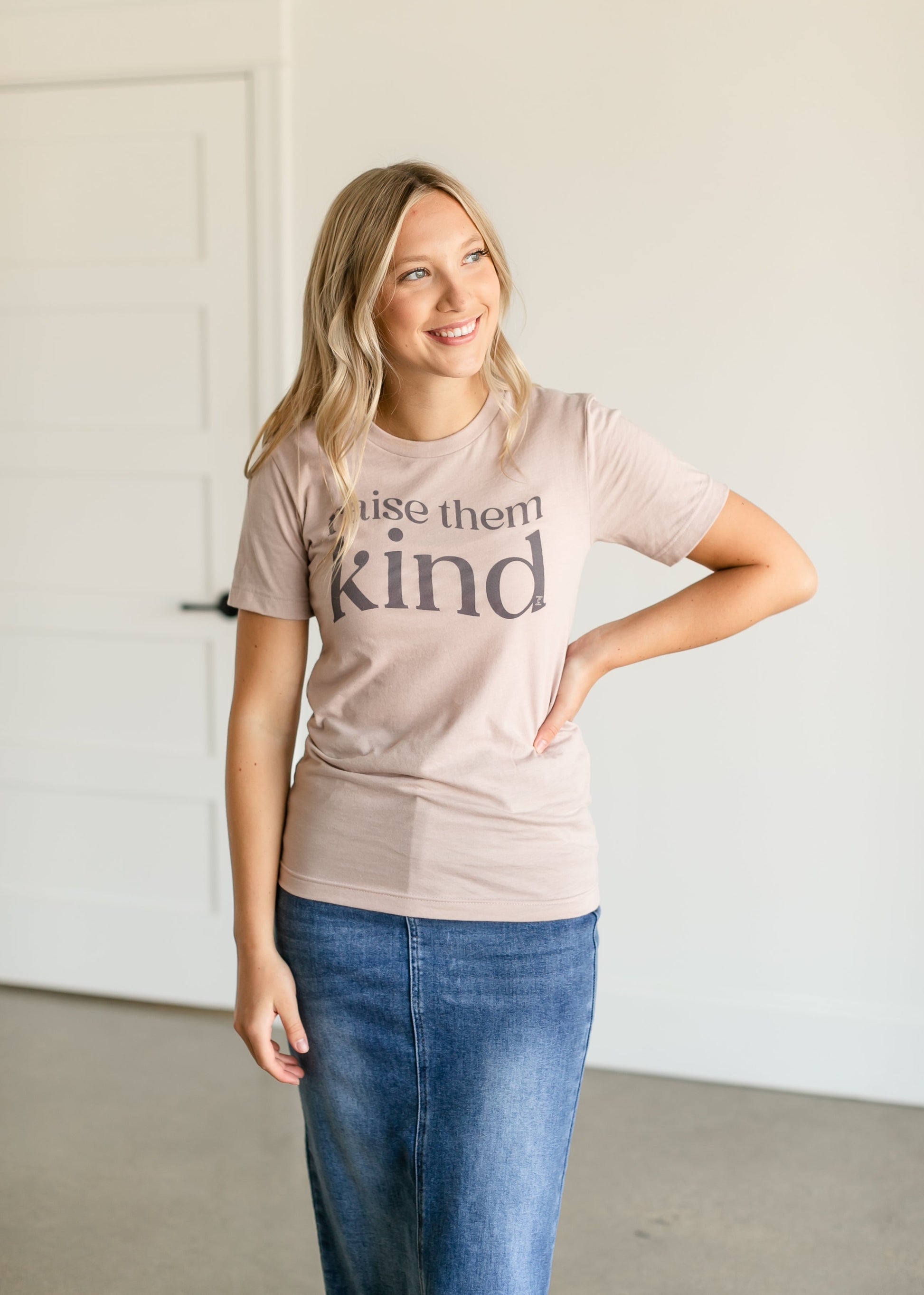 Raise Them Kind Short Sleeve T-shirt Tops