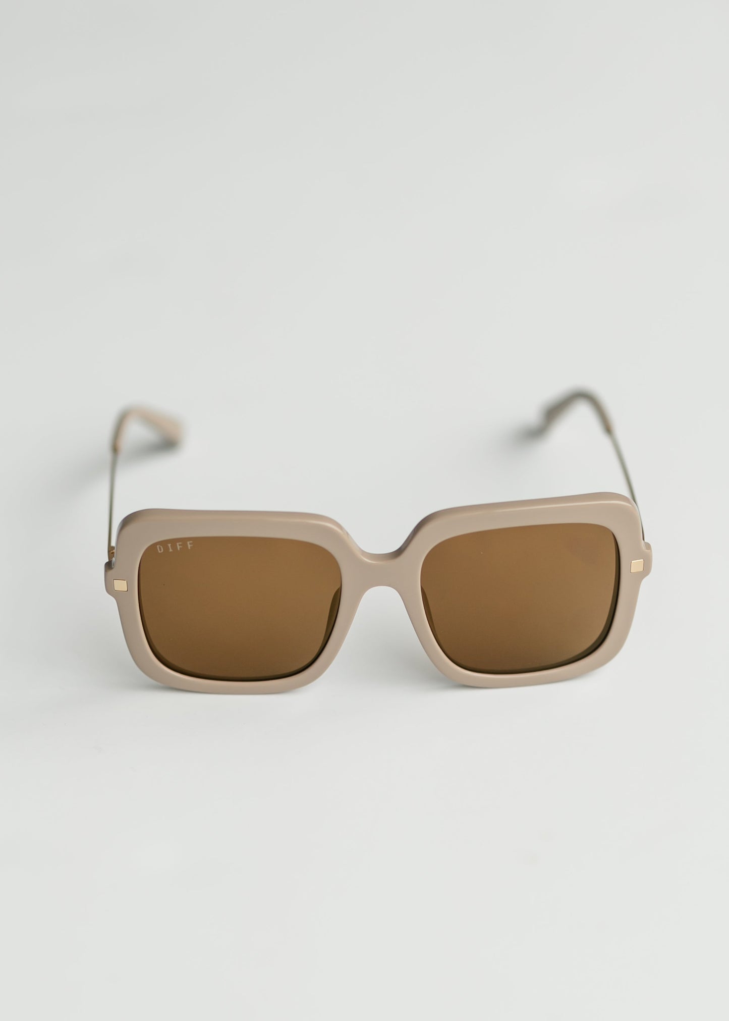 Sandra Almond + Brown Gold Sunglasses Accessories