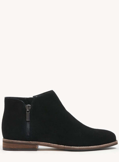 Side Zip Detail Bootie Shoes