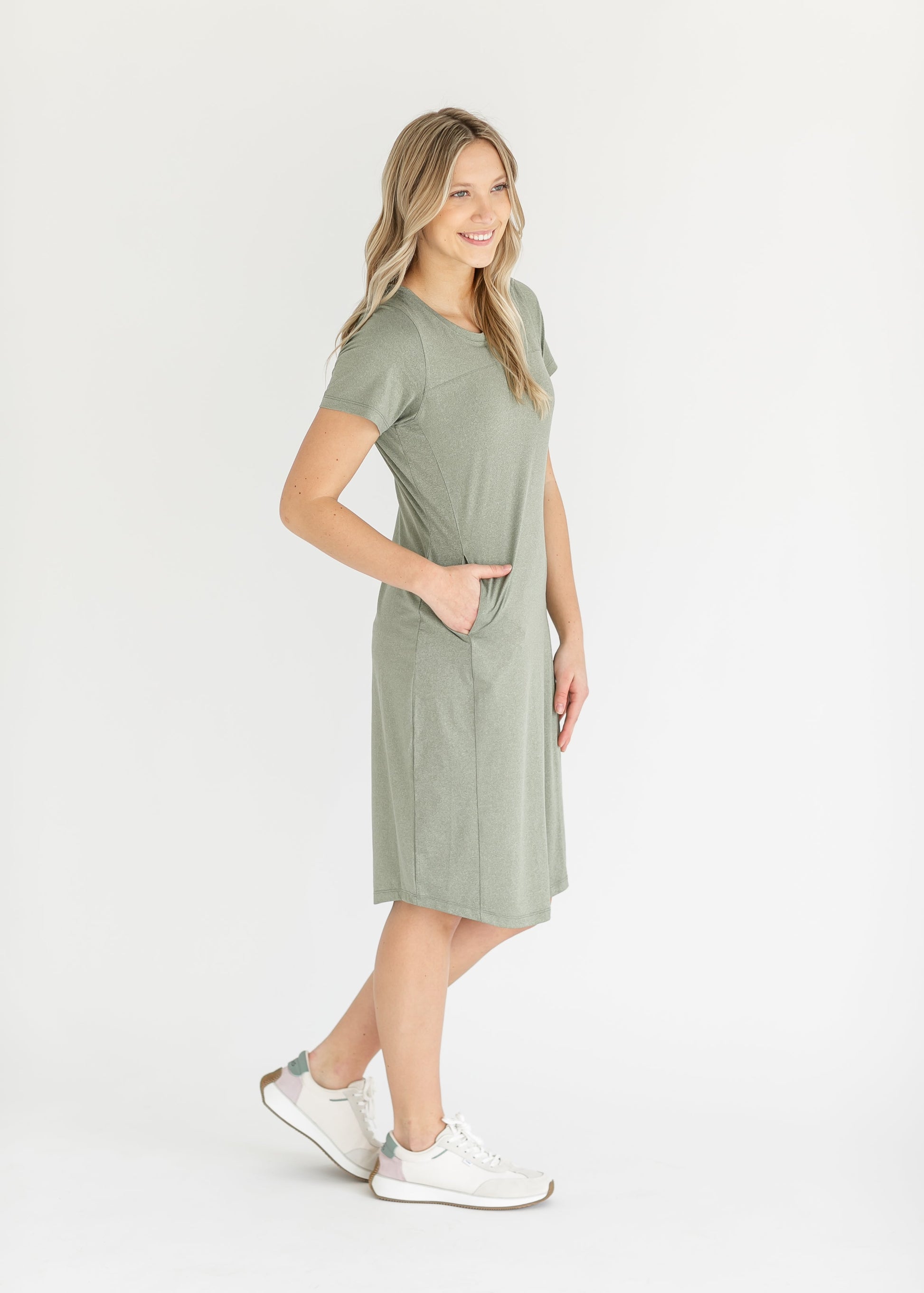 Simona Midi Sport Dress FF Dresses