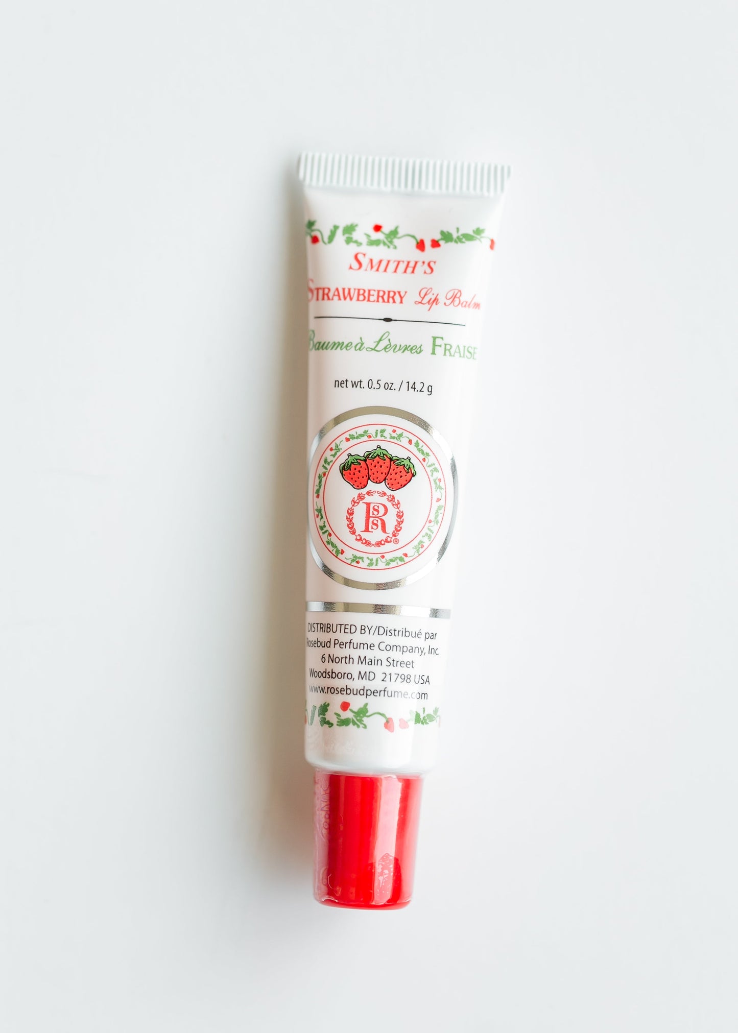 Smith's Strawberry Lip Balm Tube 0.5 oz Gifts