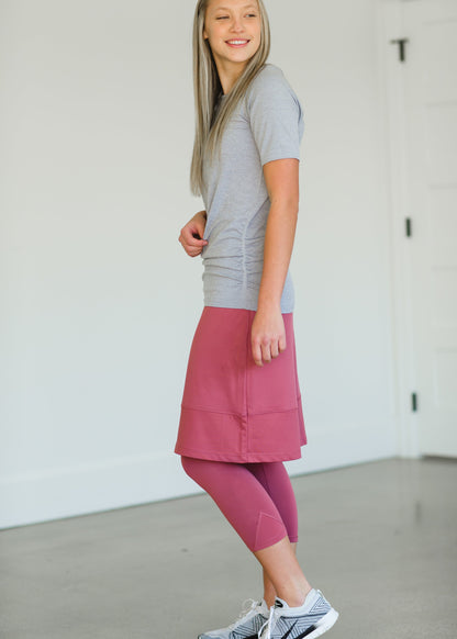 Snoga Rose Mesh Athletic Skirt - FINAL SALE Skirts