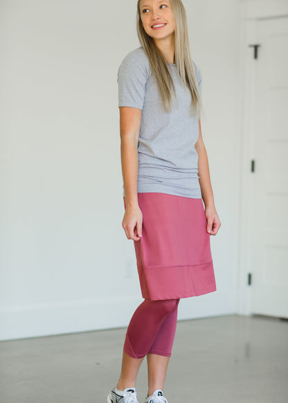 Snoga Rose Mesh Athletic Skirt - FINAL SALE Skirts