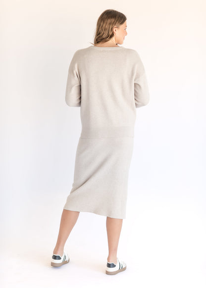 Soft Touch Drop Shoulder Sweater FF Tops