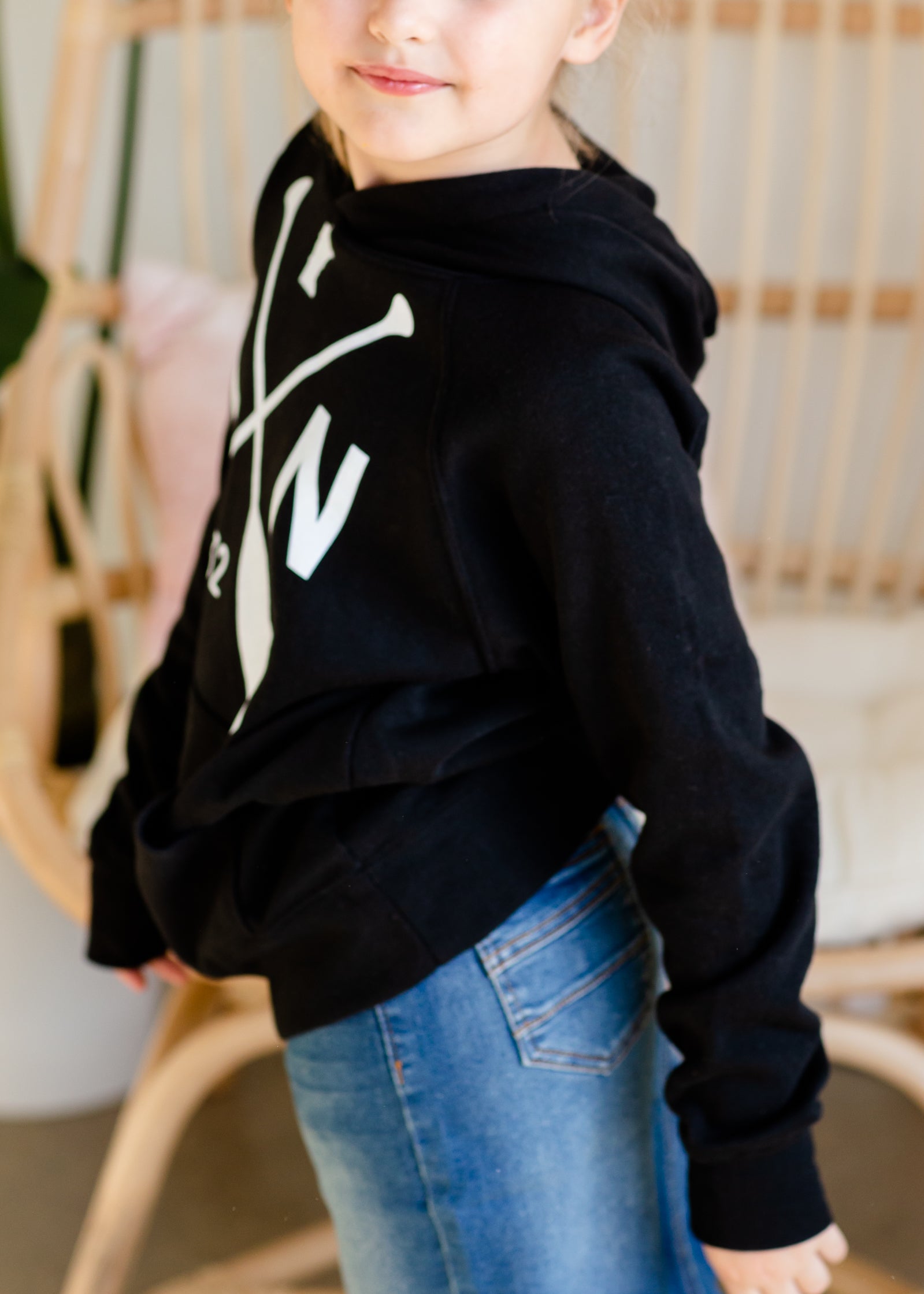 Sota' Black Youth Hoodie - FINAL SALE Tops