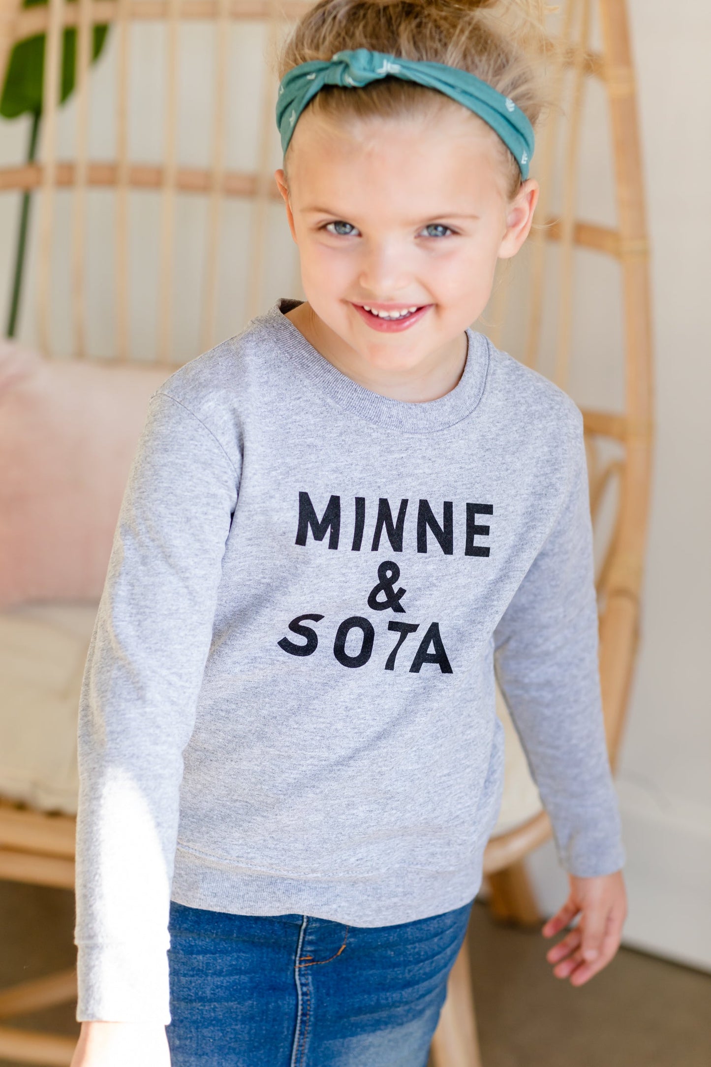 Sota' Gray Toddler Crewneck - FINAL SALE Tops