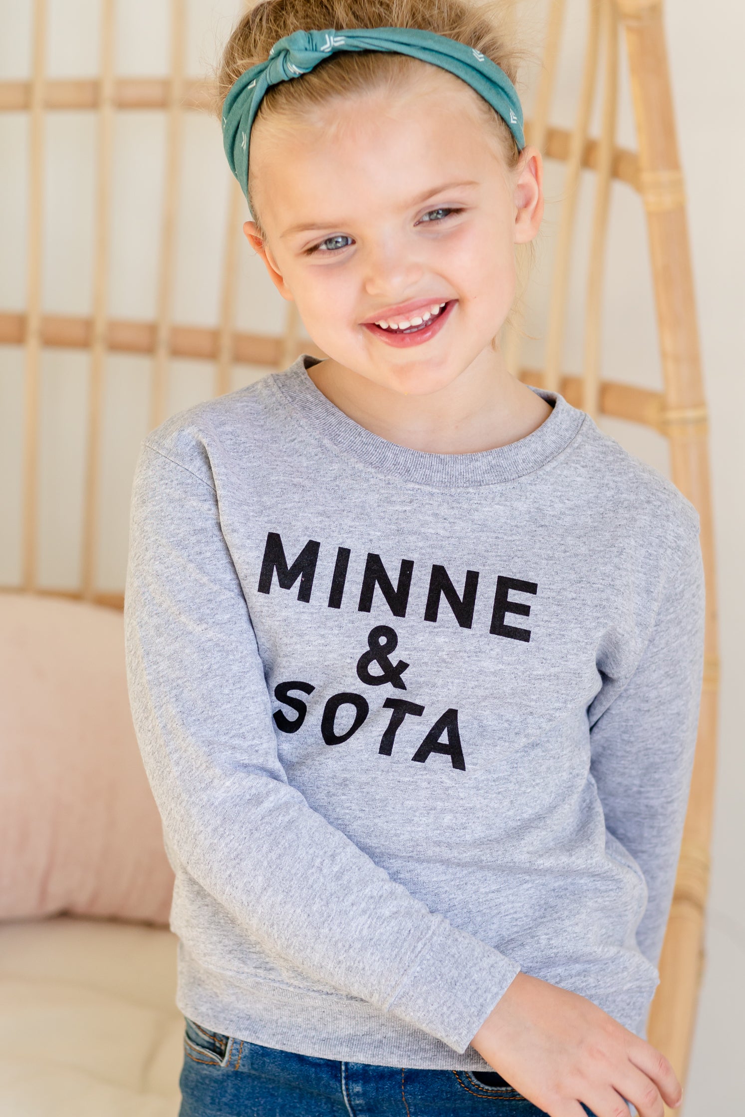 Sota' Gray Toddler Crewneck - FINAL SALE Tops