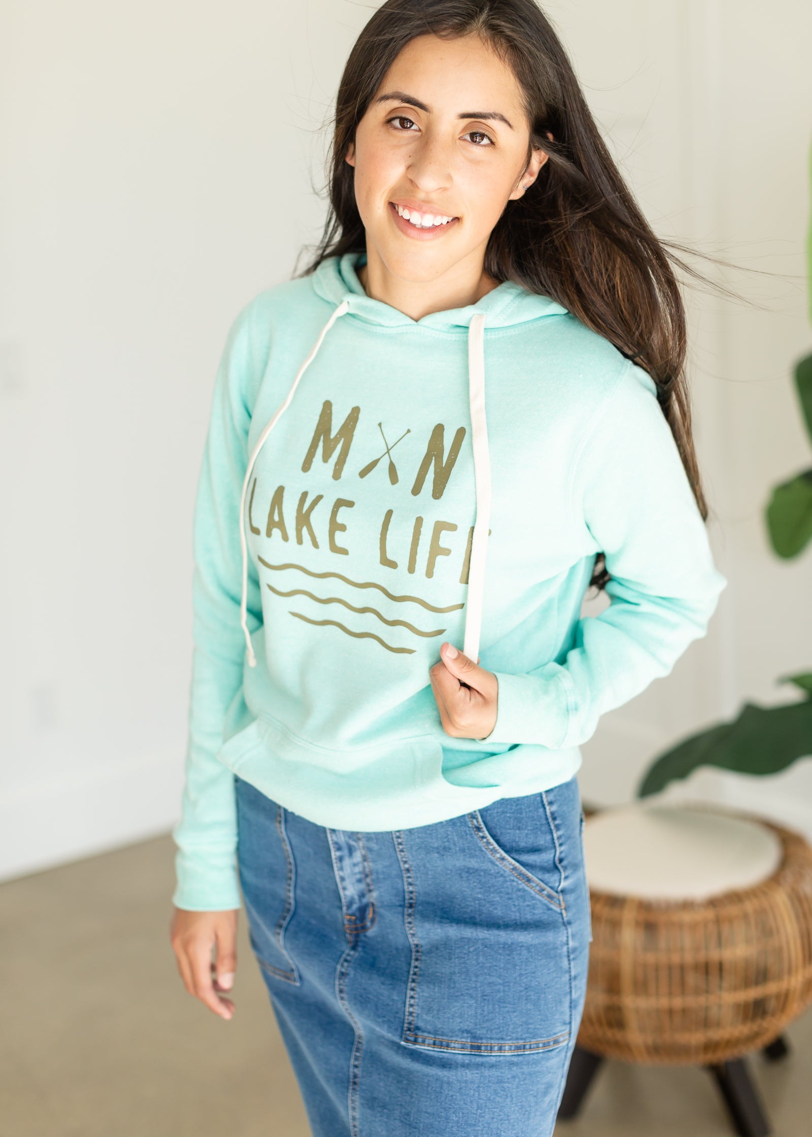 Sota' Lake Life Teal Hoodie - FINAL SALE Tops