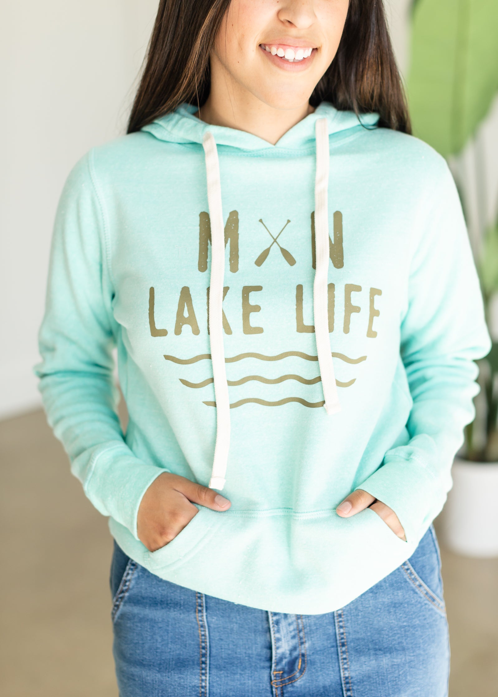 Sota' Lake Life Teal Hoodie - FINAL SALE Tops