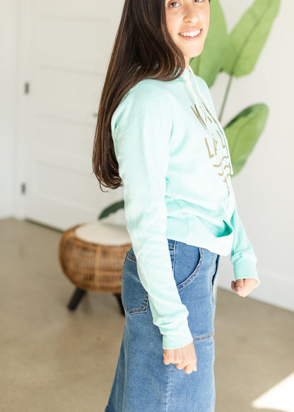 Sota' Lake Life Teal Hoodie - FINAL SALE Tops