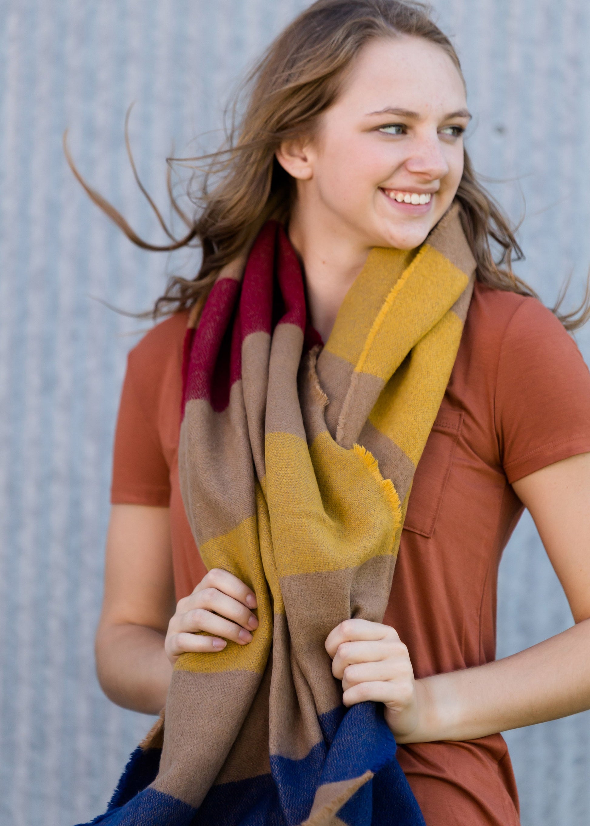 Sota' Neutral Autumn Blanket Scarf - FINAL SALE Accessories