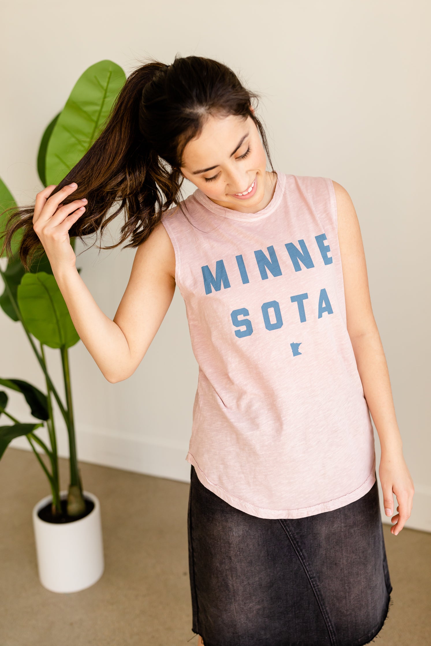 Sota' Roseau Blush Pink Tank - FINAL SALE Tops