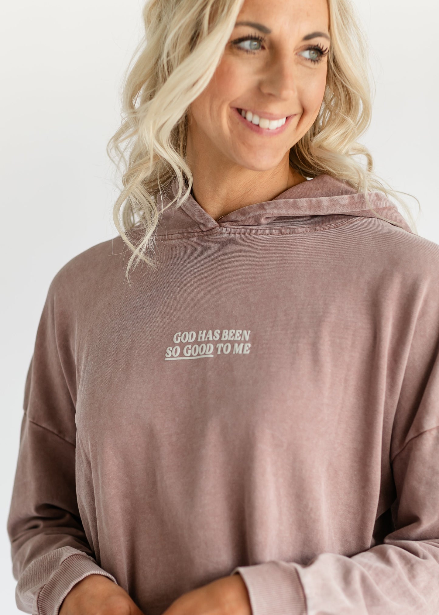 Spirit Lead Me Lightweight Hoodie Sweatshirt FF Tops