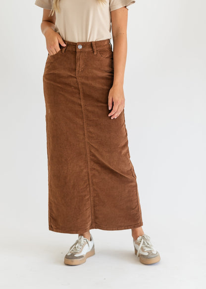 Stella Corduroy Maxi Skirt IC Skirts