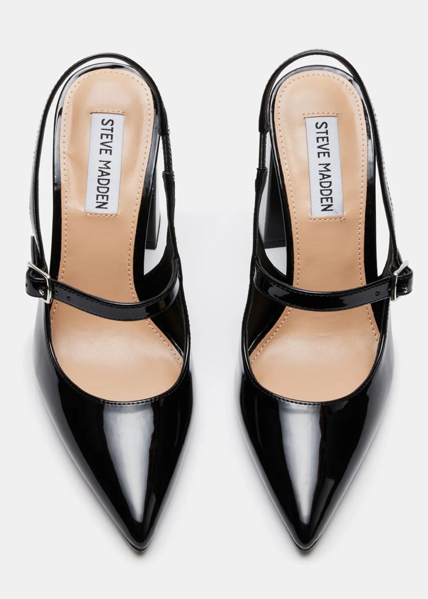 Steve Madden Maegan Block Heel Slingback Shoes