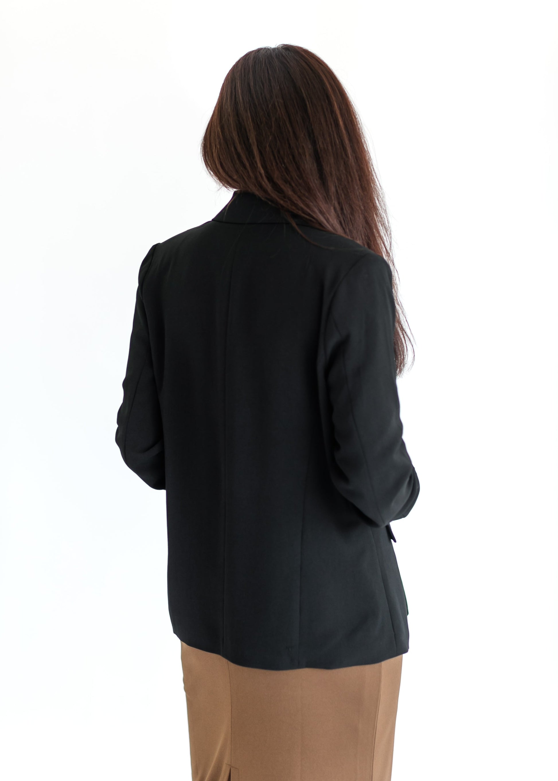 Steve Madden® Payton Black Blazer FF Layering Essentials