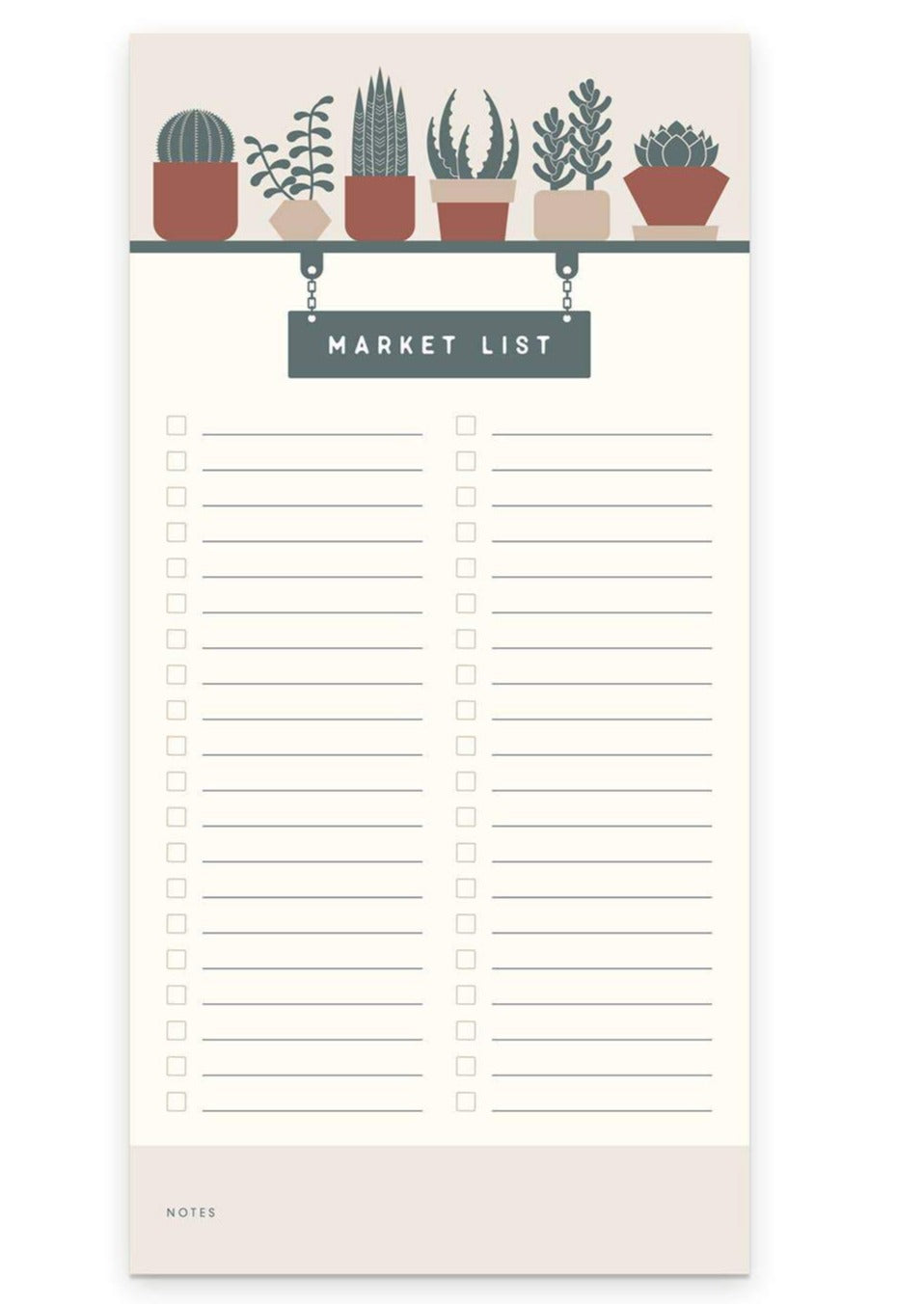 Succulent Market List - FINAL SALE Home & Lifestyle