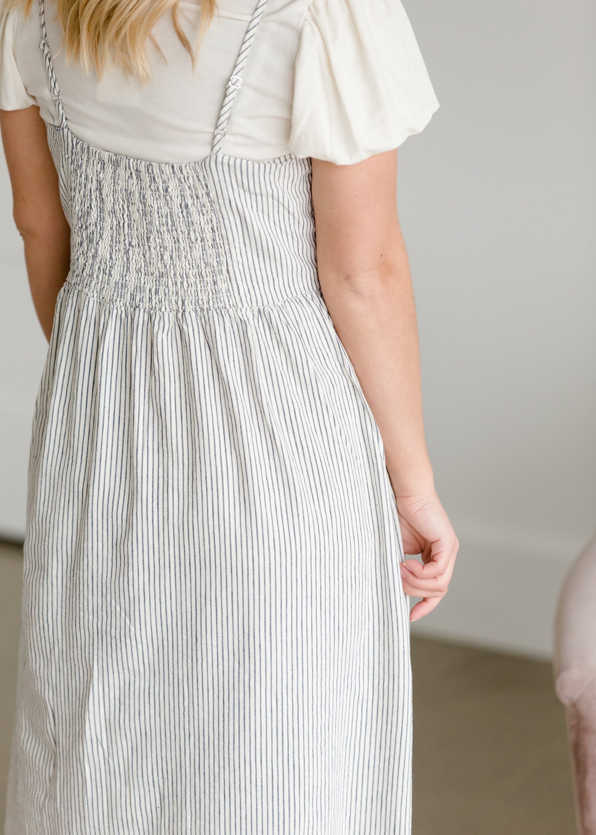 Sunday Brunch Navy Stripe Jumper Dress - FINAL SALE Dresses