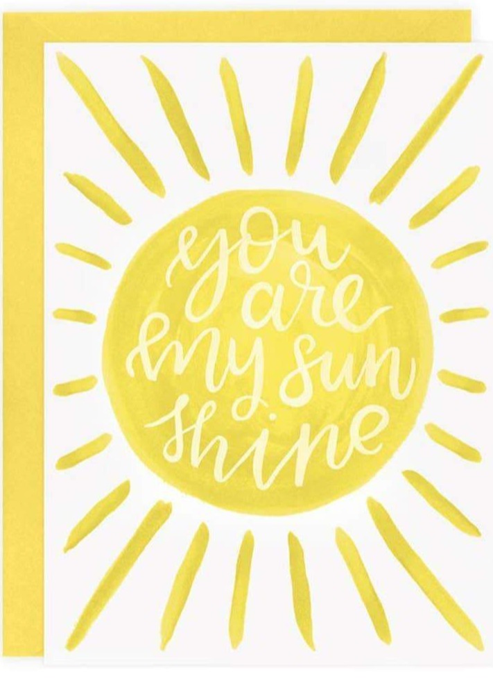 Sunshine Greeting Card - FINAL SALE Home & Lifestyle