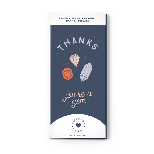 Thank You Chocolate Bar Greeting Card Home & Lifestyle Thank you