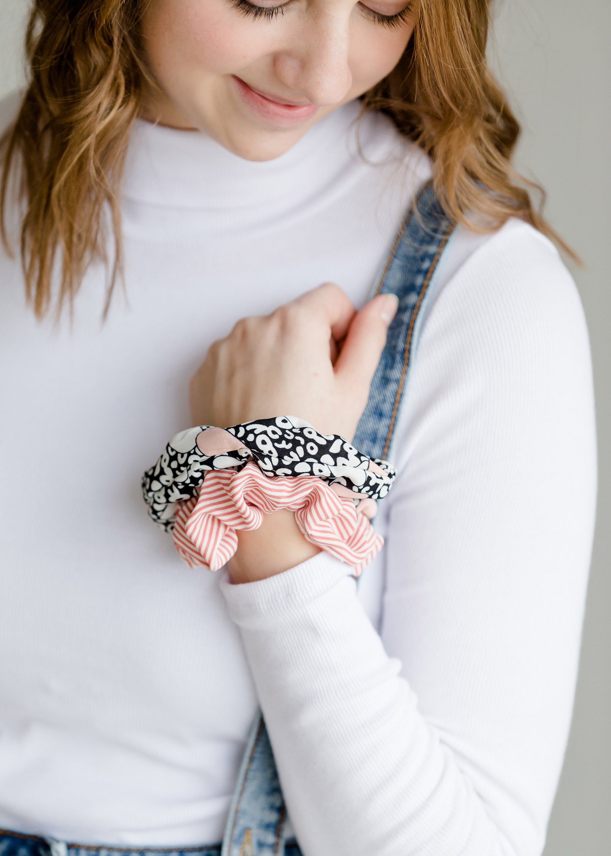 Valentine Blush Scrunchie Set - FINAL SALE Accessories