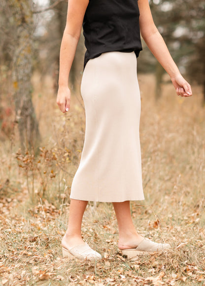 Vera Knit Midi Skirt IC Skirts