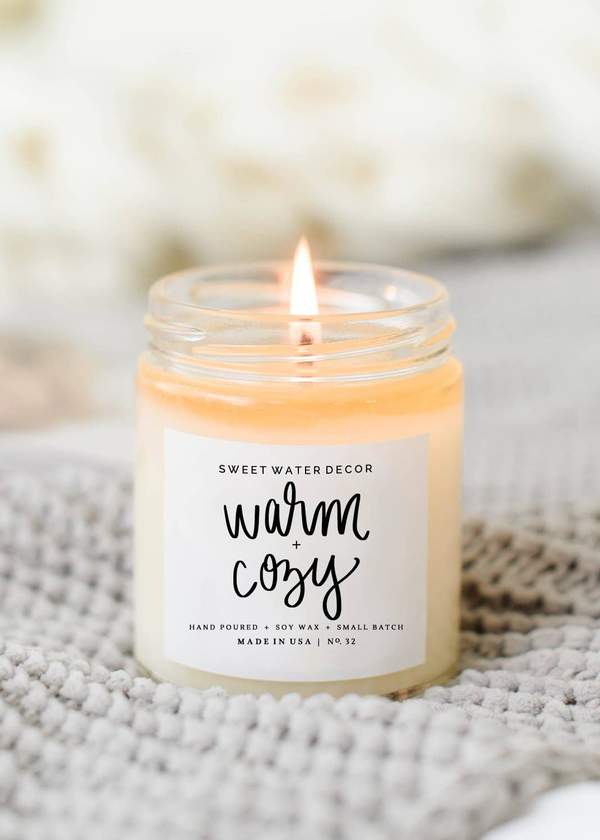 Warm and Cozy Soy Candle - FINAL SALE FF Home + Lifestyle