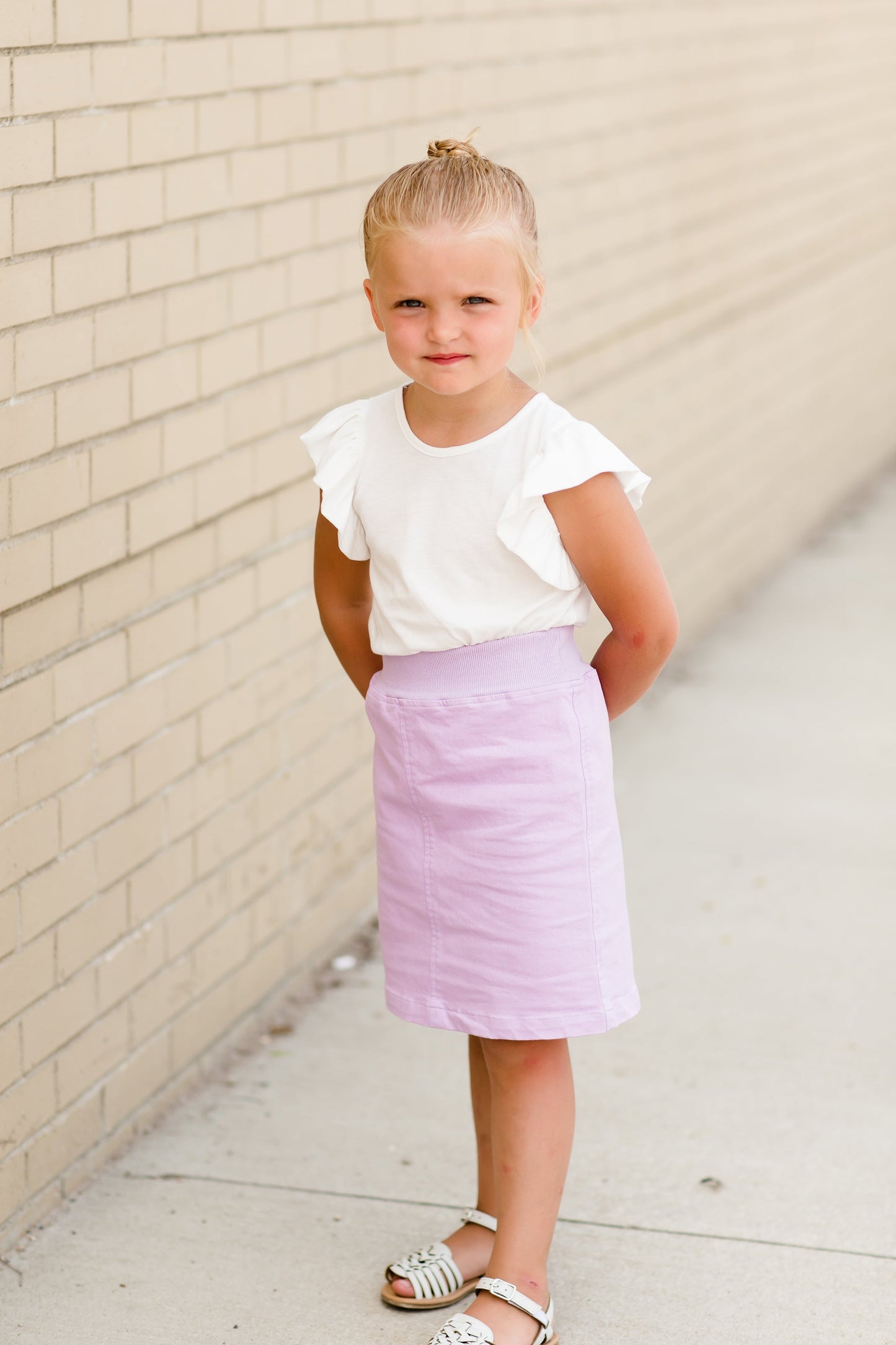 White Sleeveless Layering Tank Top - FINAL SALE FF Girls