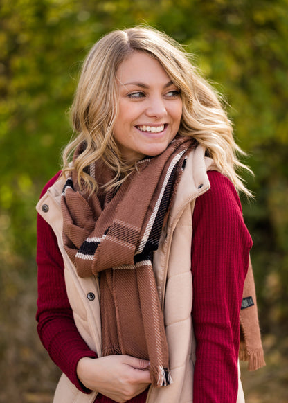 Window Pane Cozy Scarf - FINAL SALE Accessories