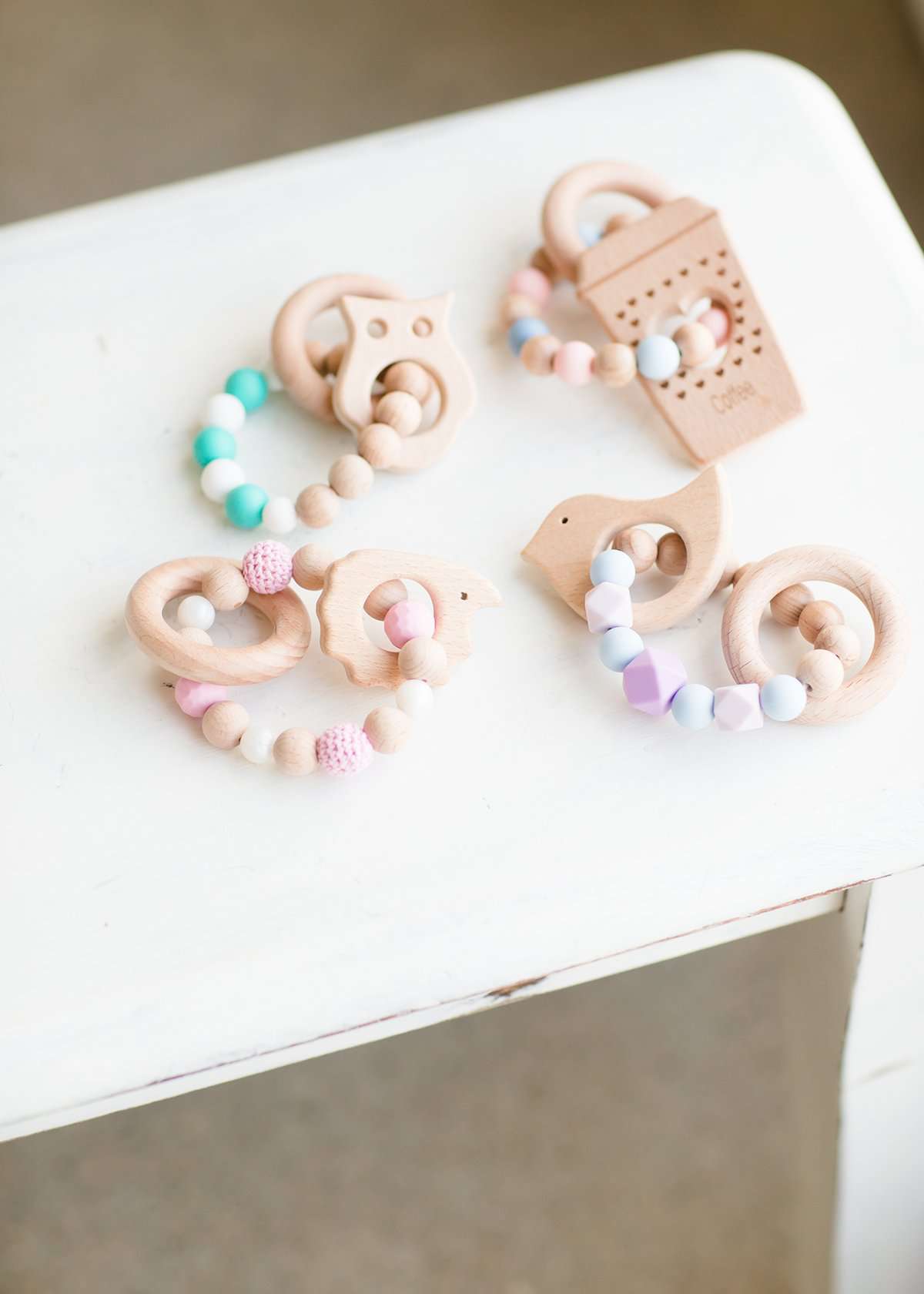 Wood Bead Teether Toy FF Home + Lifestyle